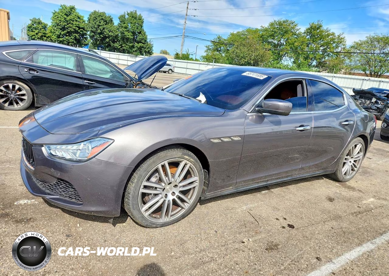 2016 Maserati Ghibli S VIN:ZAM57RSA2G1175555 - 1