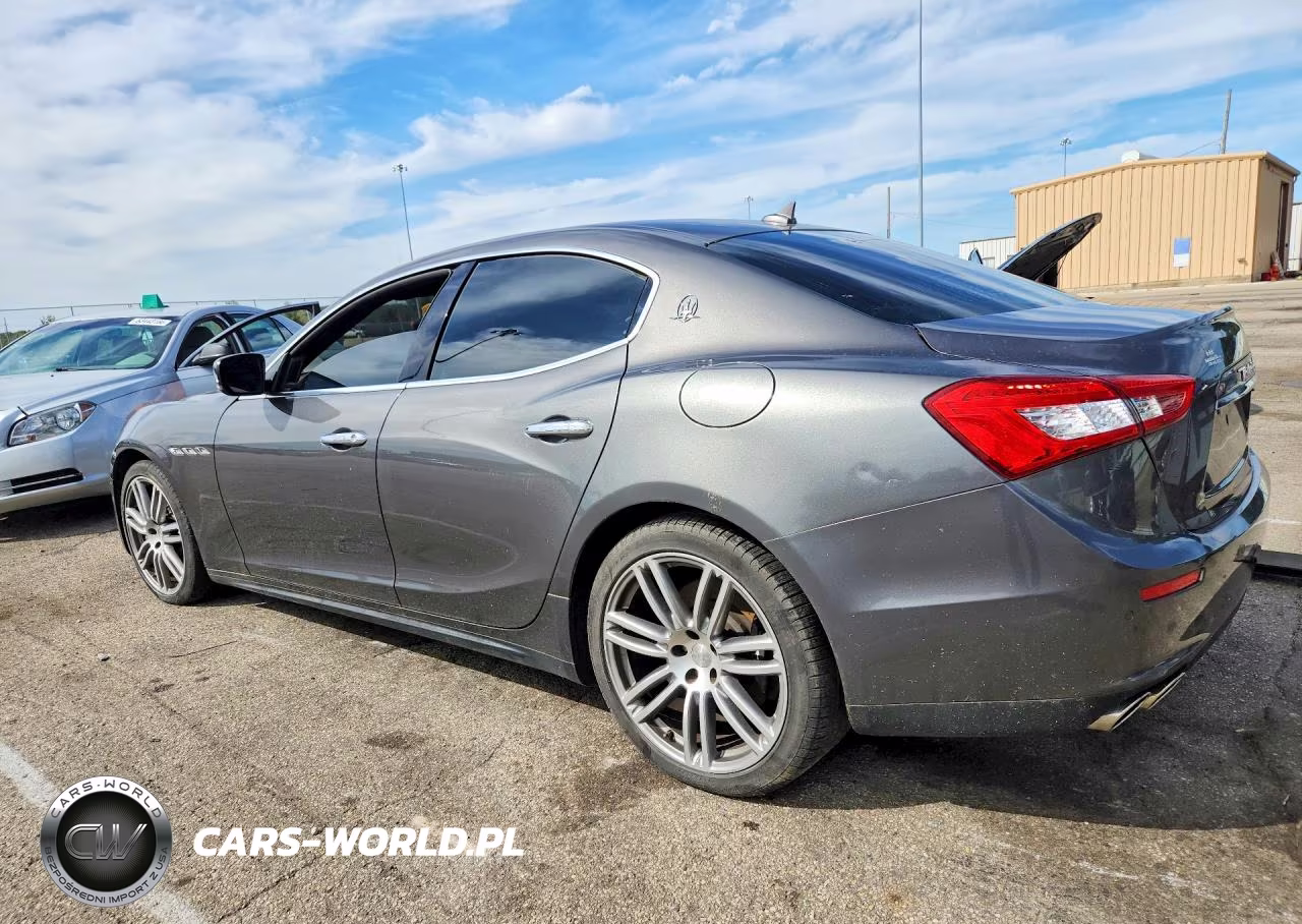 2016 Maserati Ghibli S VIN:ZAM57RSA2G1175555 - 2
