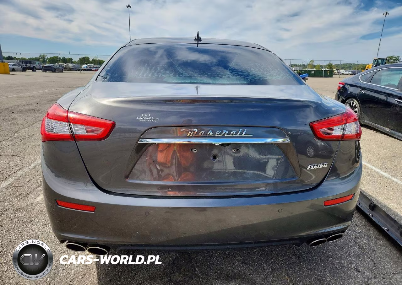 2016 Maserati Ghibli S VIN:ZAM57RSA2G1175555 - 6