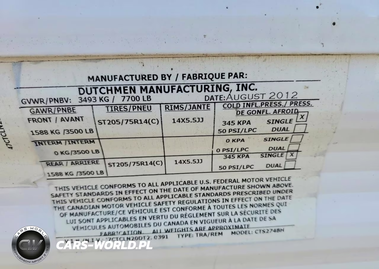 2013 Dutchmen Manufacturing Dutchmen Manufacturing VIN:47CTCLN20DT210391 - 10