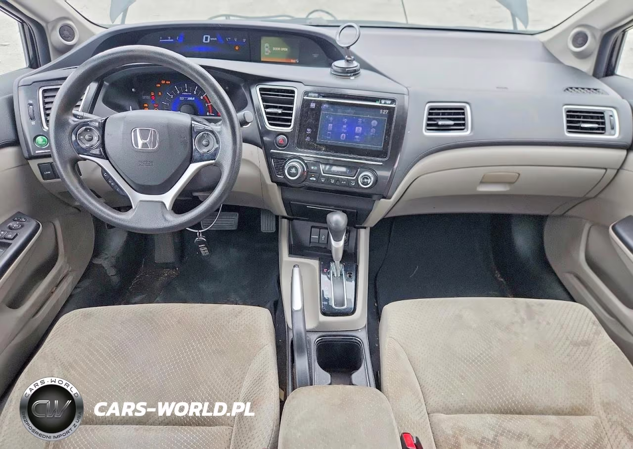 2015 Honda Civic Hybrid VIN:19XFB4F24FE201260 - 8