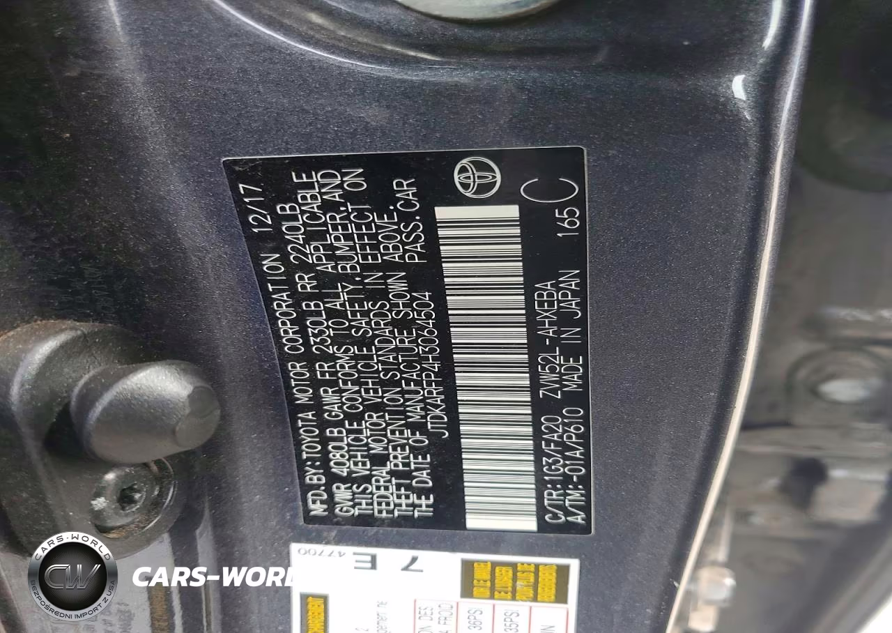 2017 Toyota Prius Prime Plus VIN:JTDKARFP4H3064504 - 12
