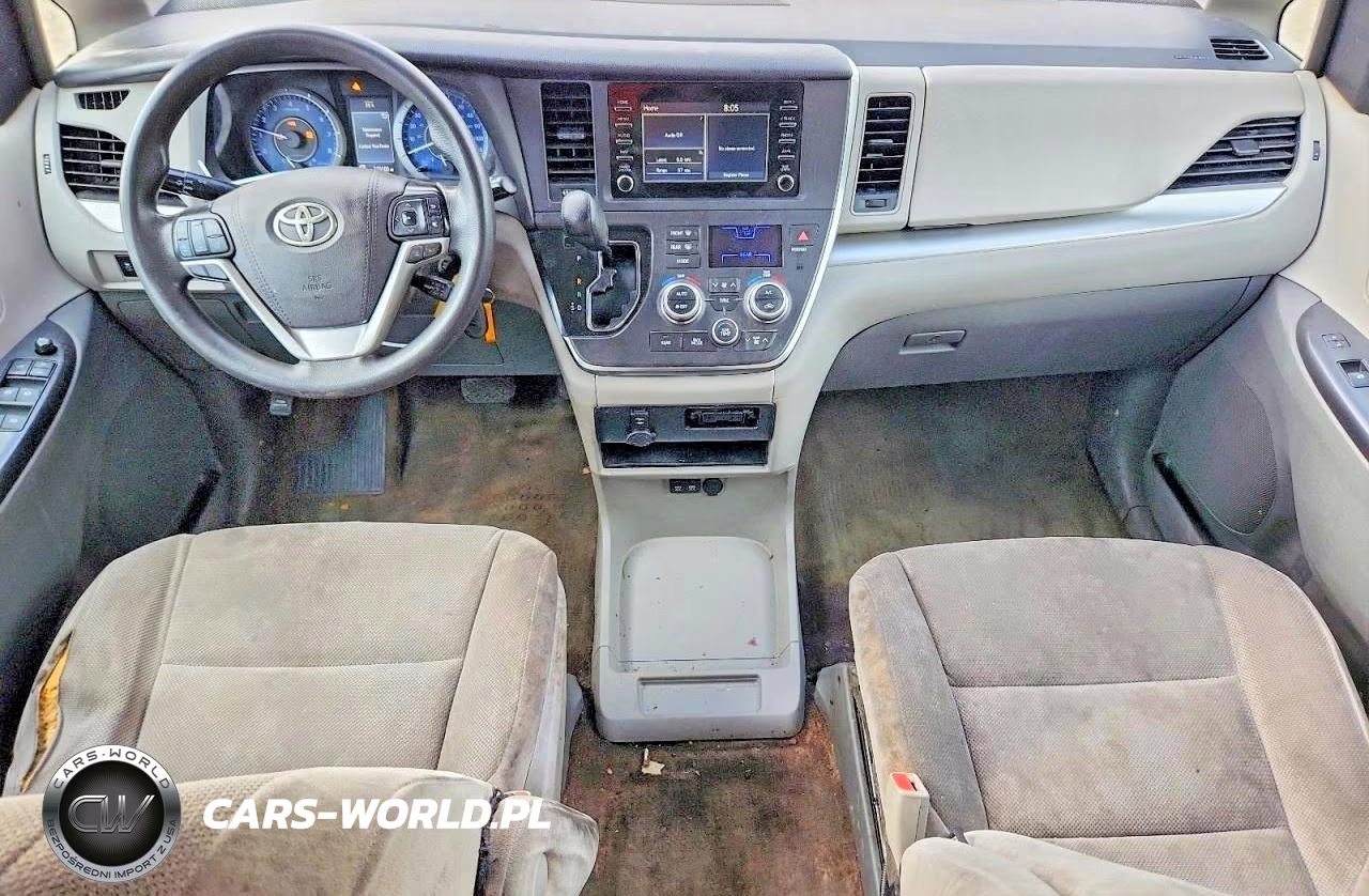 2019 Toyota Sienna L 7-Passenger VIN:5TDZZ3DC6KS980353 - 8