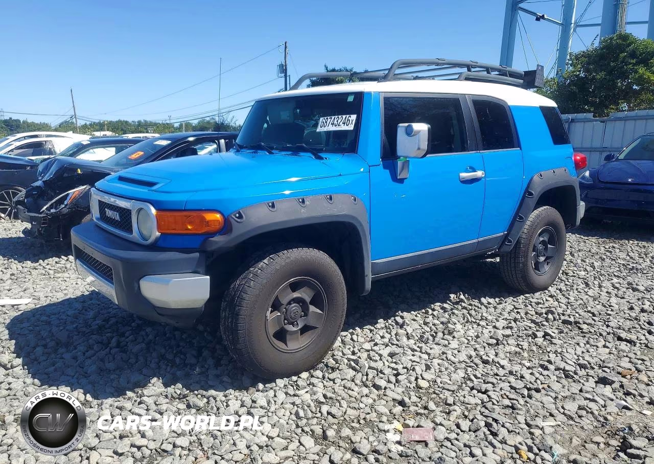2007 Toyota Fj Cruiser Base VIN:JTEBU11F570081413 - 1