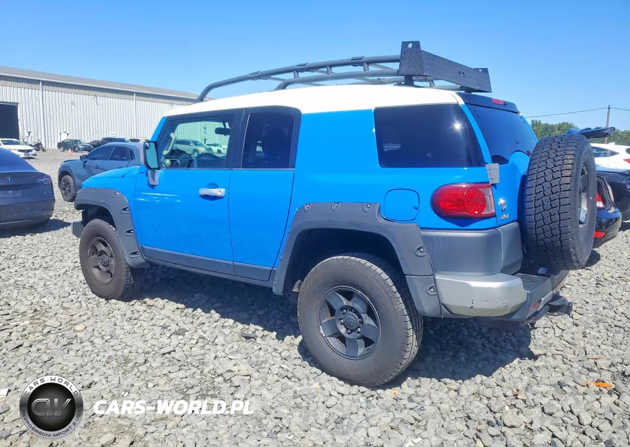 2007 Toyota Fj Cruiser Base VIN:JTEBU11F570081413 - 2