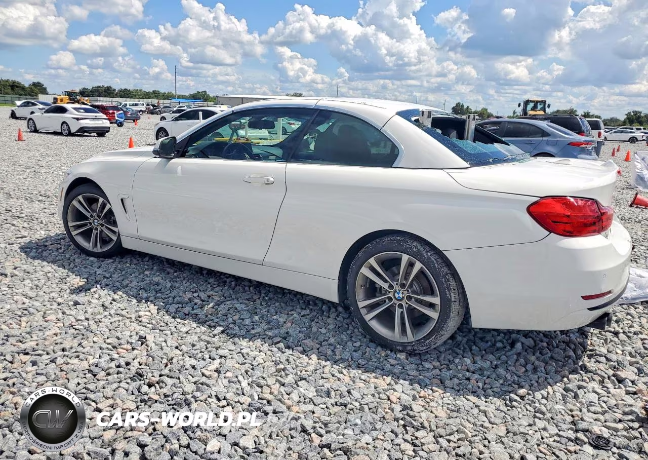 2017 BMW 430I VIN:WBA4U7C54H5H19403 - 2