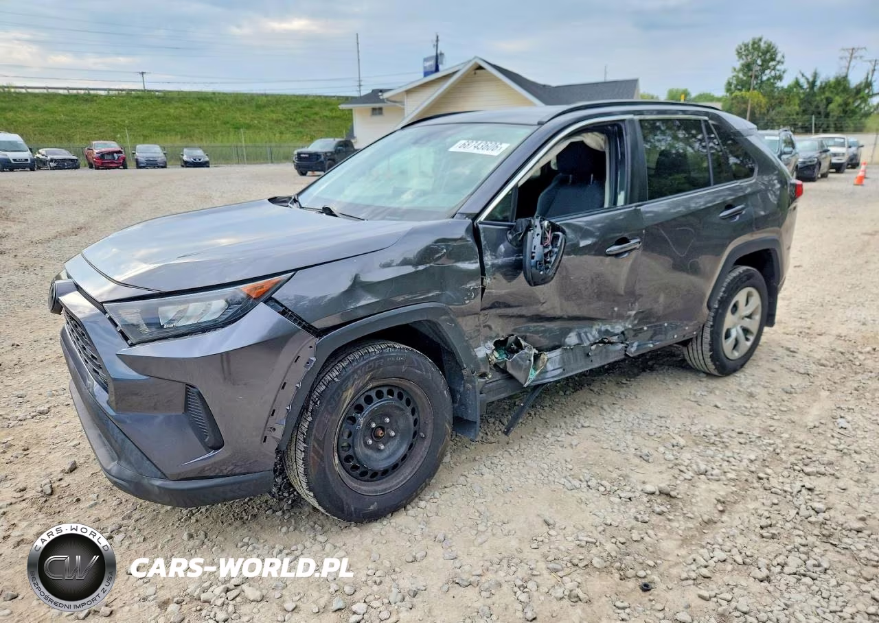 2019 Toyota Rav4 Le VIN:2T3H1RFV0KW041654 - 1