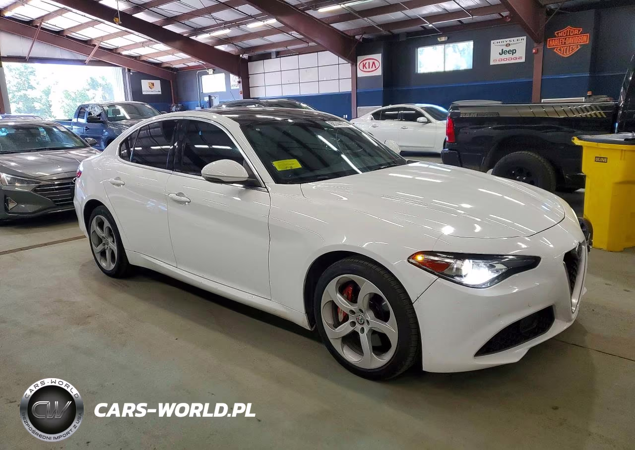 2018 Alfa Romeo Giulia Q4 VIN:ZARFAEDN6J7597664 - 4