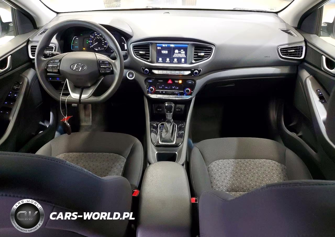 2019 Hyundai Ioniq Blue VIN:KMHC65LC6KU108192 - 8