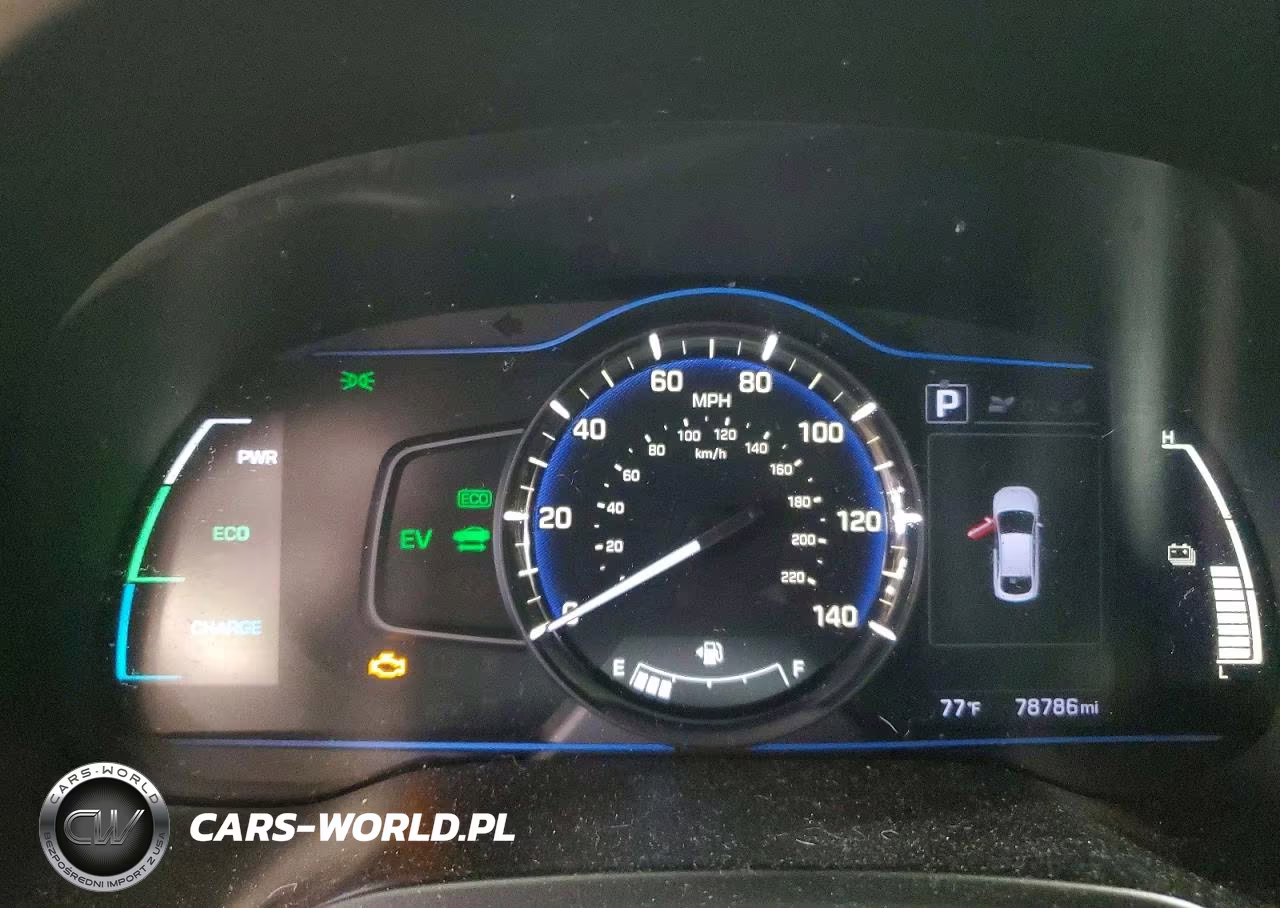 2019 Hyundai Ioniq Blue VIN:KMHC65LC6KU108192 - 9
