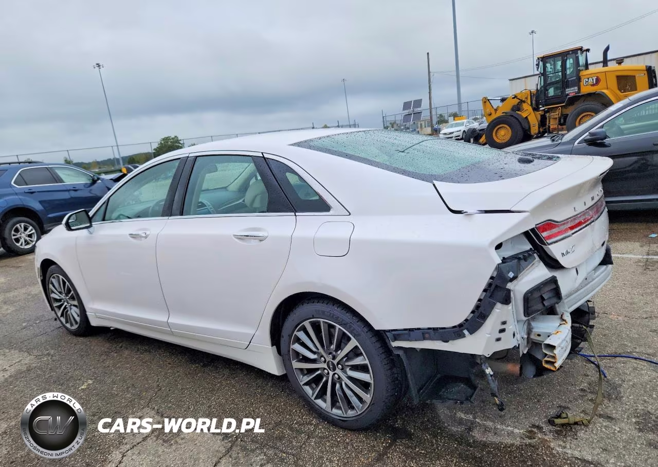 2017 Lincoln Mkz Select VIN:3LN6L5C98HR611586 - 2