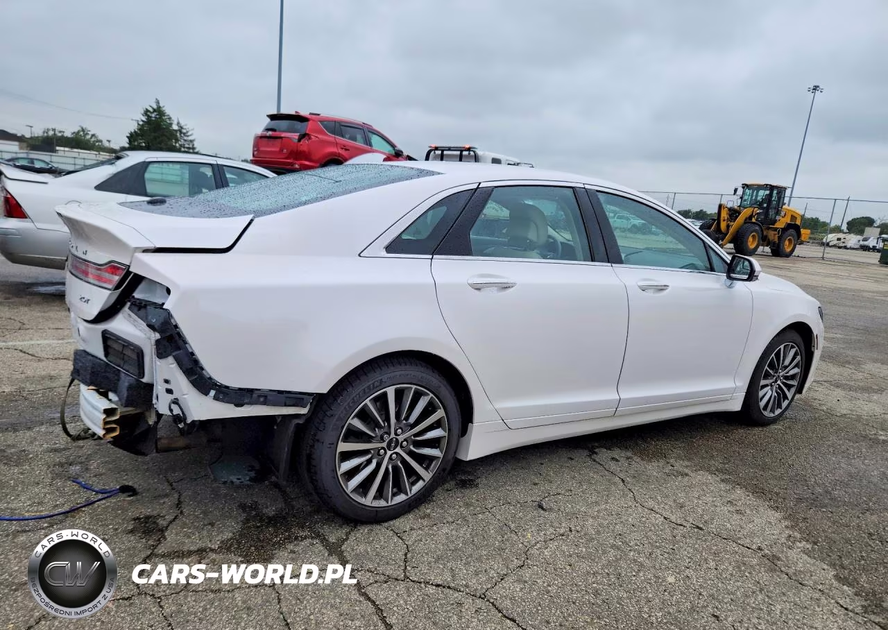 2017 Lincoln Mkz Select VIN:3LN6L5C98HR611586 - 3