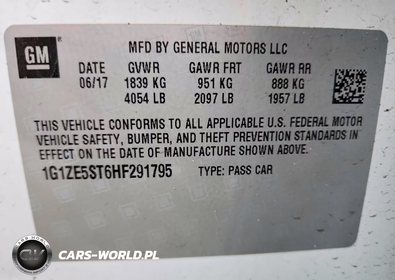 2017 Chevrolet Malibu Lt VIN:1G1ZE5ST6HF291795 - 13