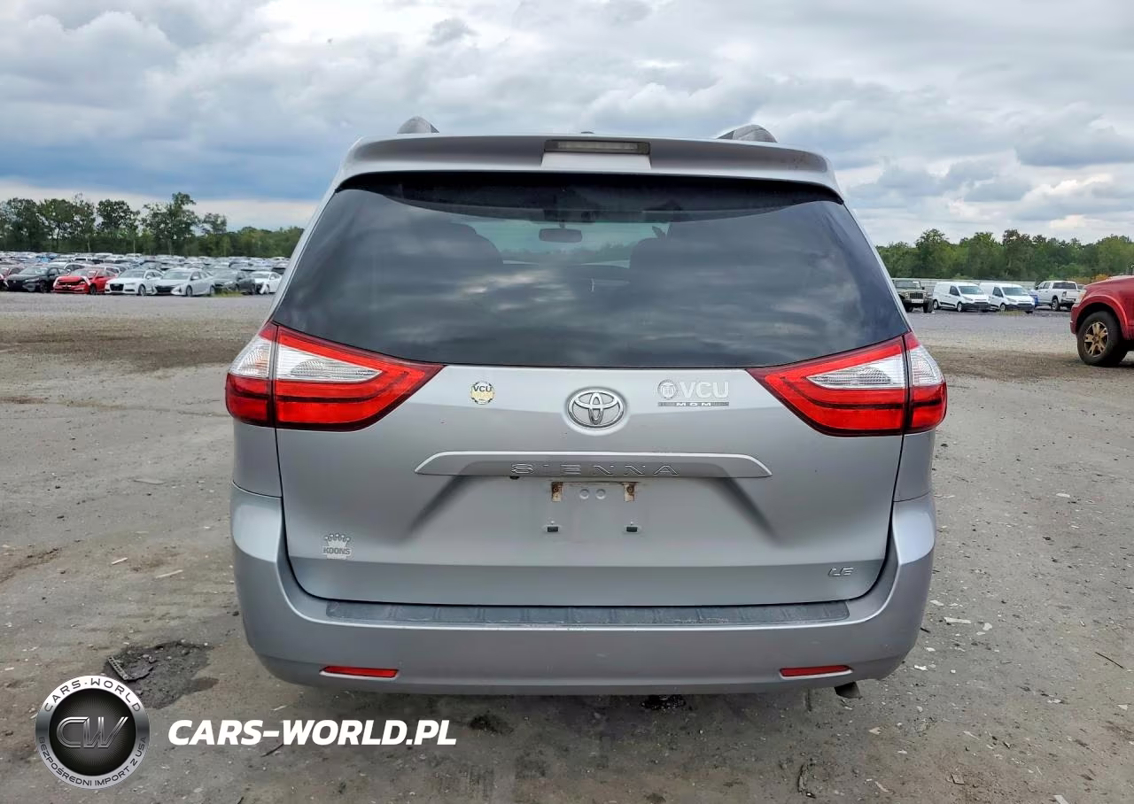 2015 Toyota Sienna Le VIN:5TDKK3DC8FS651567 - 6