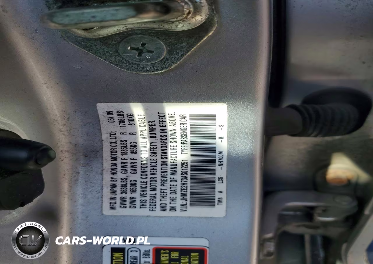 2010 Honda Insight Ex VIN:JHMZE2H73AS012251 - 13