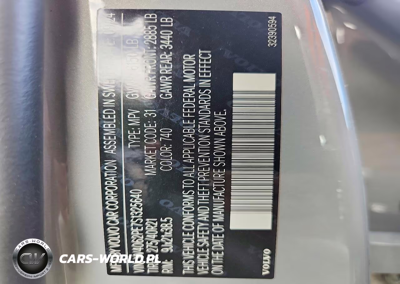 2025 Volvo Xc90 B6 Plus 7-Seater VIN:YV4062PE7S1325640 - 13