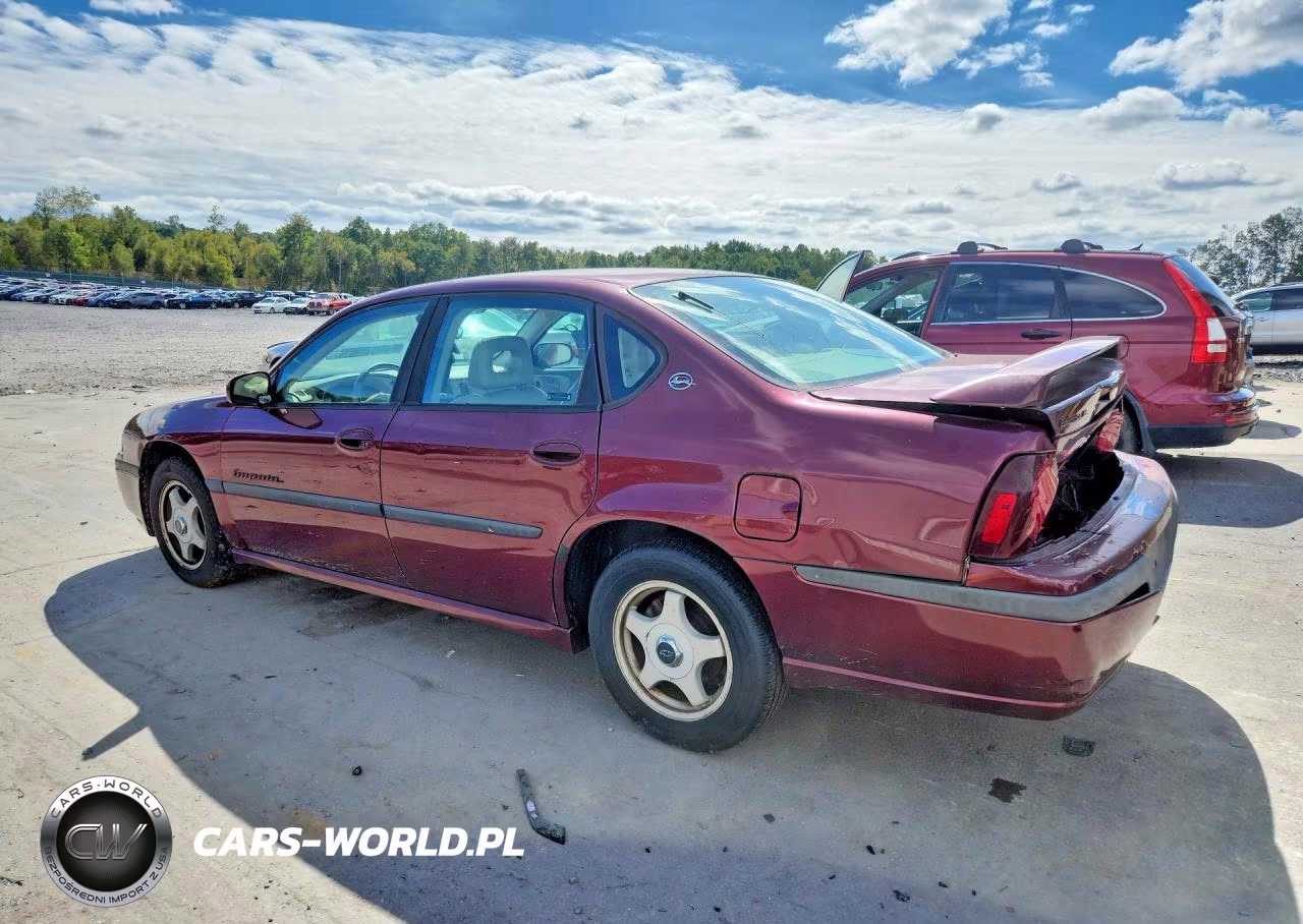 2002 Chevrolet Impala Ls VIN:2G1WH55K029301184 - 2