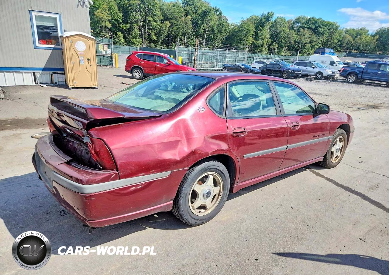 2002 Chevrolet Impala Ls VIN:2G1WH55K029301184 - 3
