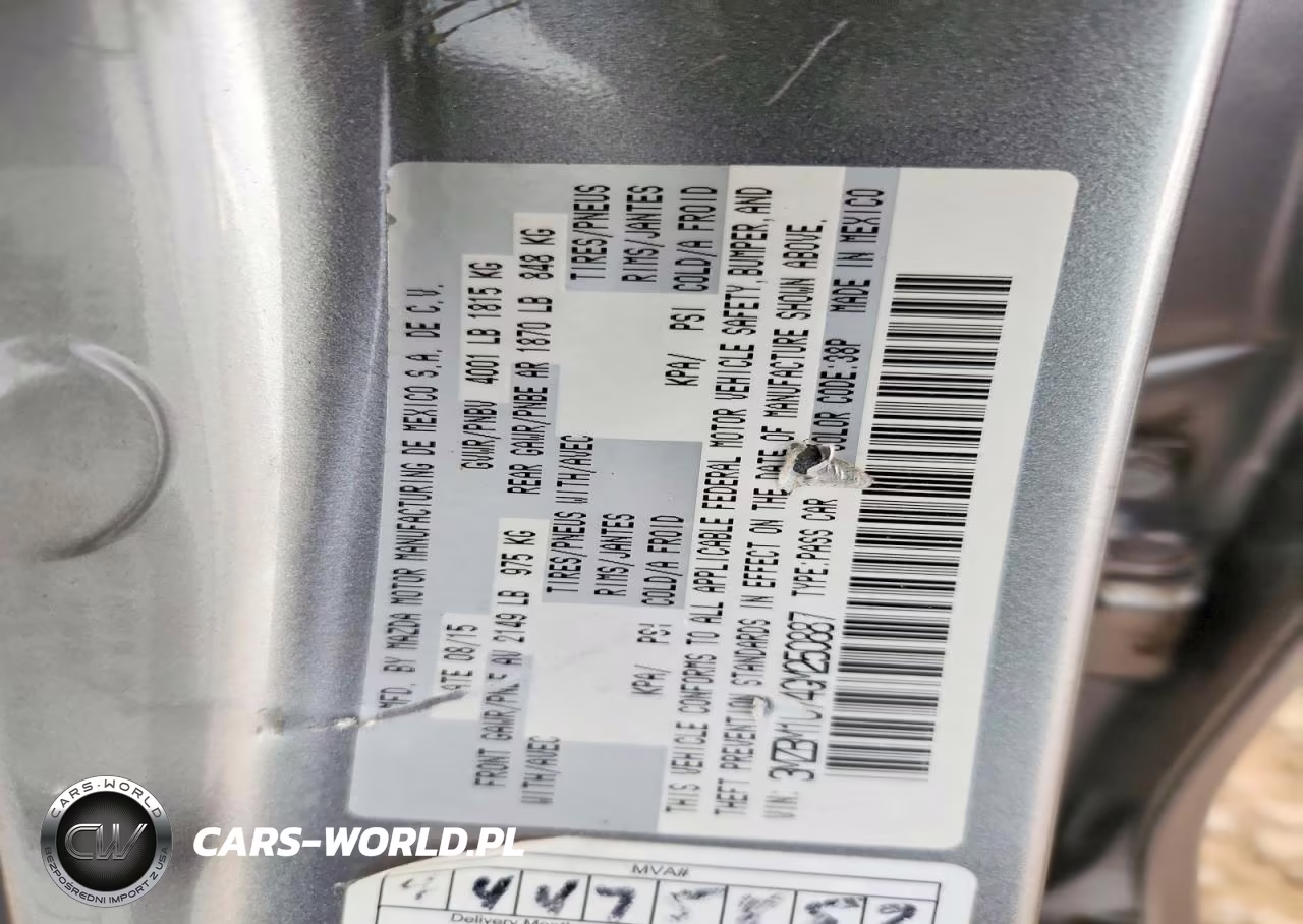 2016 Mazda 3 Sport VIN:3MZBM1U74GM250887 - 13