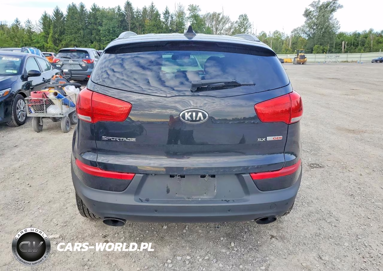 2014 Kia Sportage Sx VIN:KNDPCCA6XE7659678 - 6
