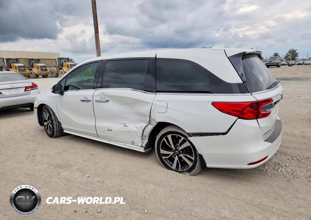2020 Honda Odyssey Elite VIN:5FNRL6H91LB040596 - 2