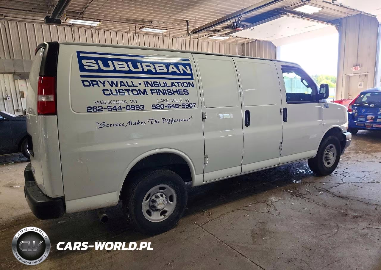 2023 Chevrolet Express 2500 Delivery Van VIN:1GCWGAFP0P1250438 - 3