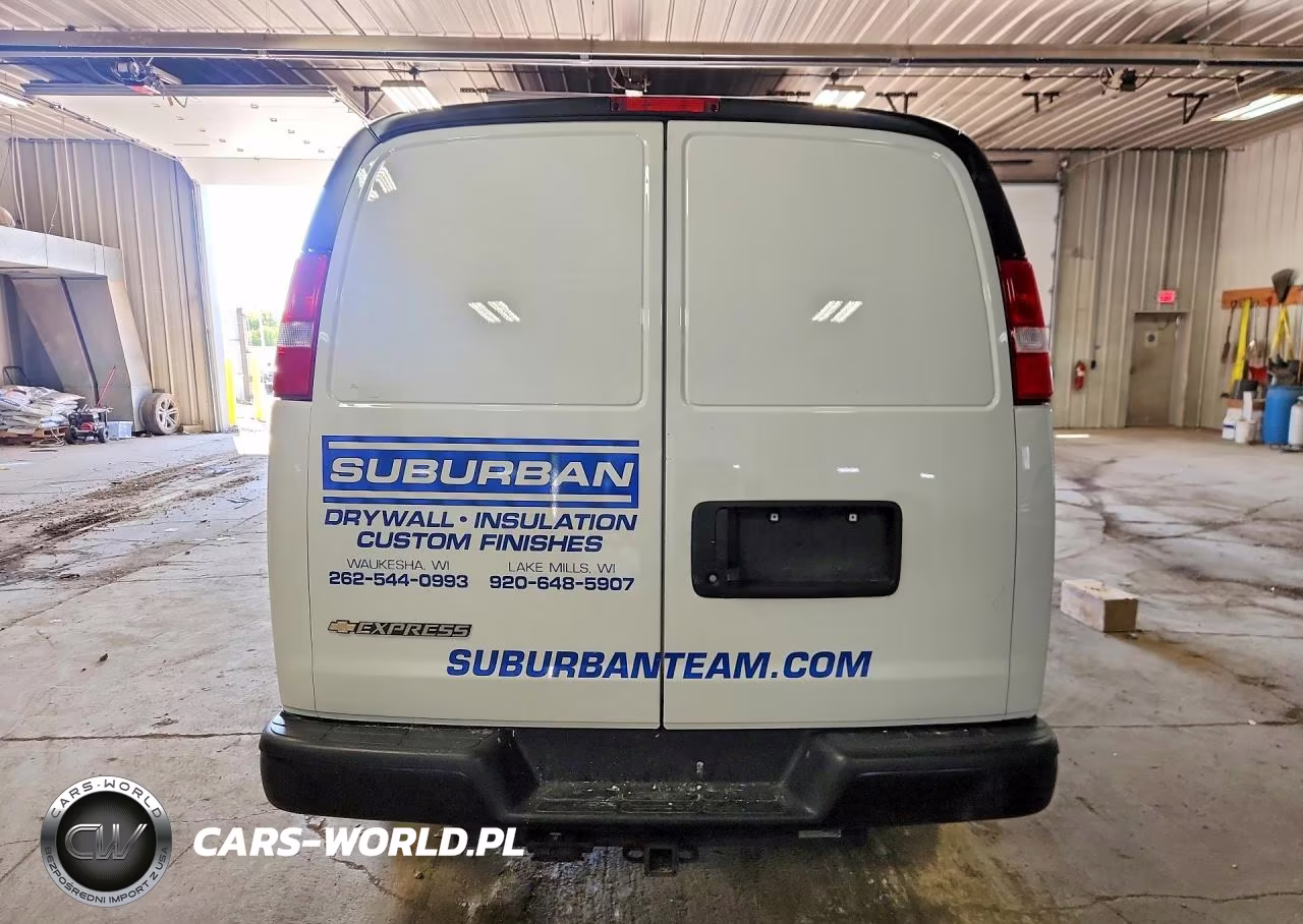 2023 Chevrolet Express 2500 Delivery Van VIN:1GCWGAFP0P1250438 - 6