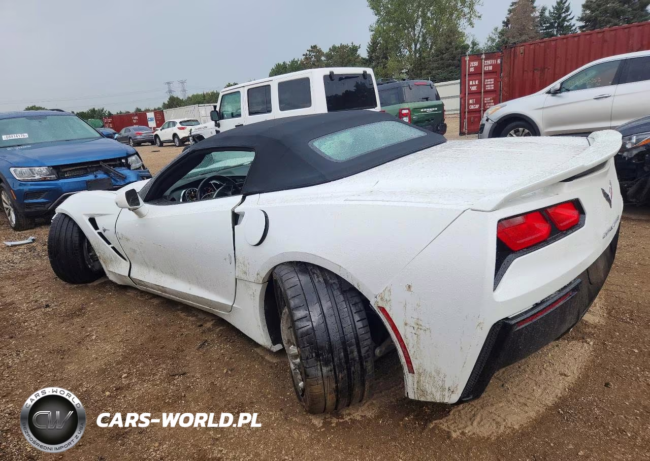 2016 Chevrolet Corvette Stingray 3Lt VIN:1G1YF3D79G5117253 - 2