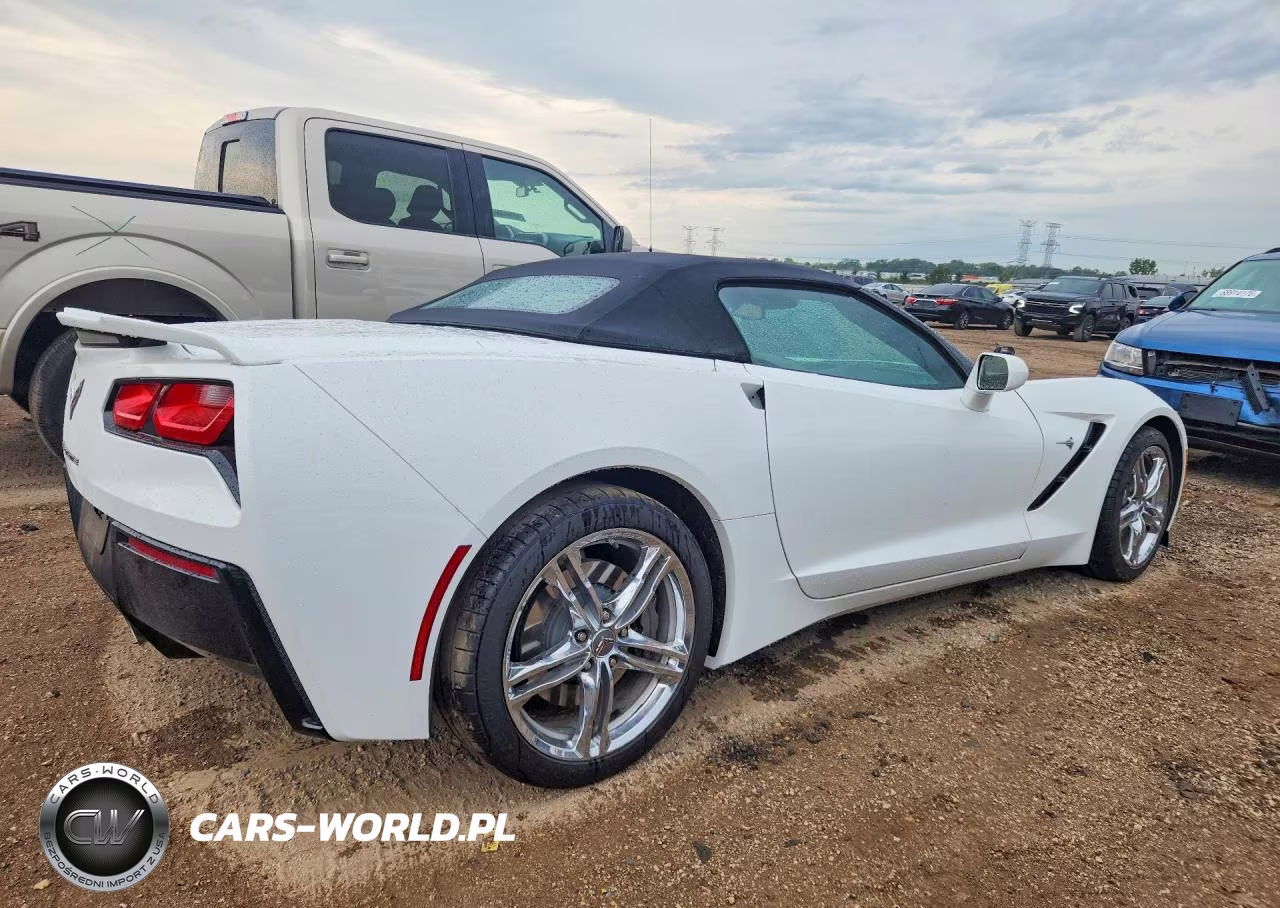 2016 Chevrolet Corvette Stingray 3Lt VIN:1G1YF3D79G5117253 - 3
