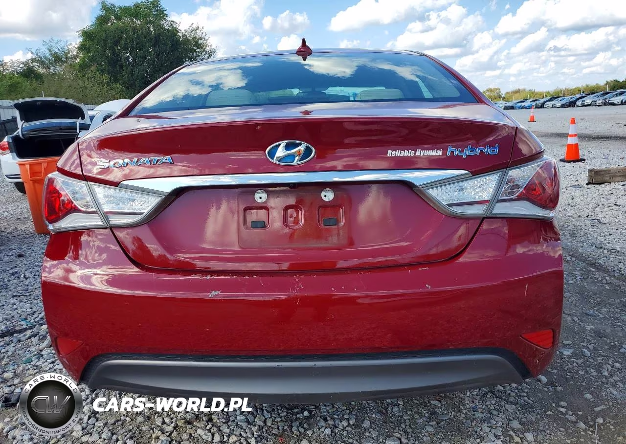 2015 Hyundai Sonata Hybrid Base VIN:KMHEC4A41FA128560 - 6