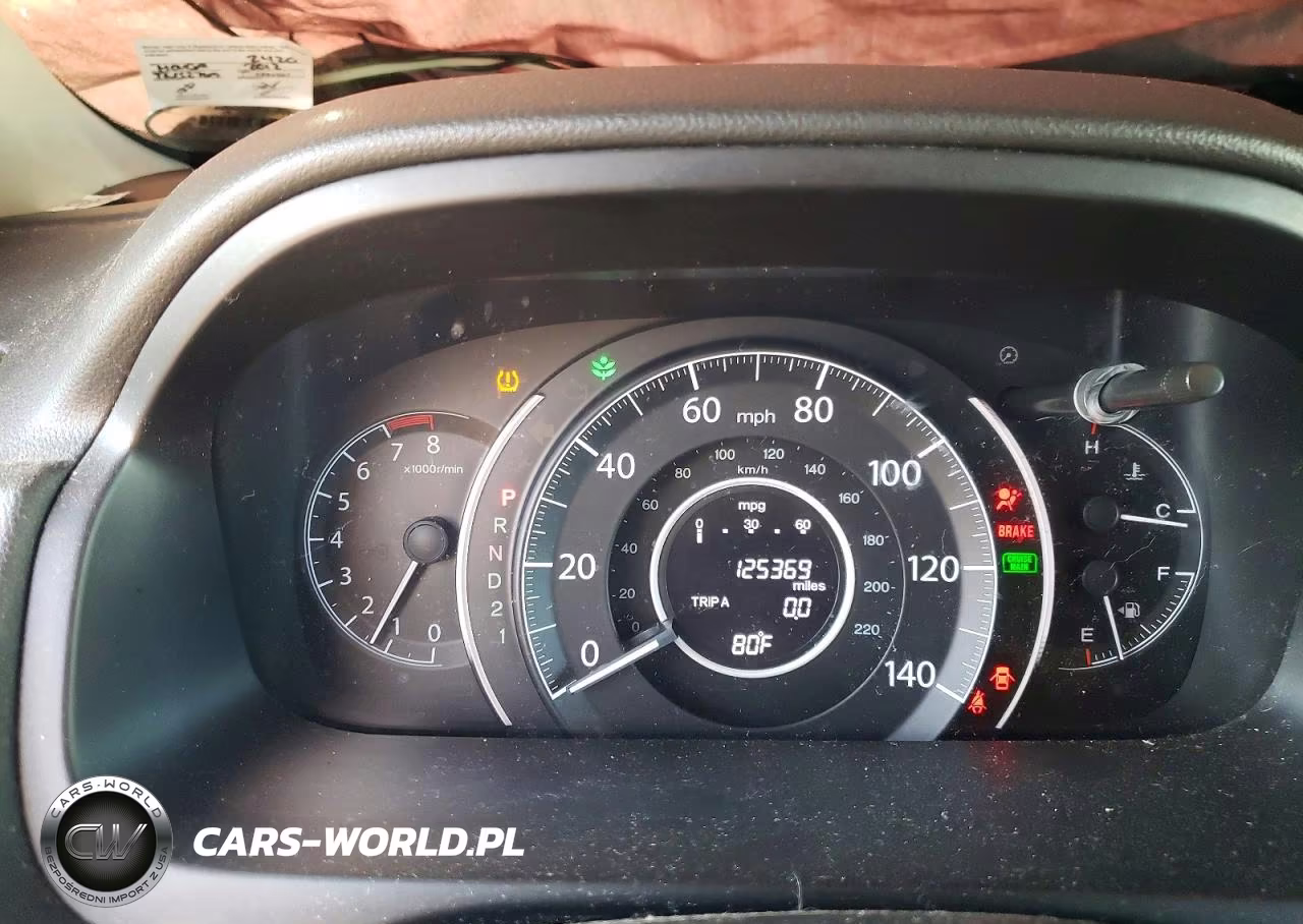 2012 Honda Cr-V Exl VIN:2HKRM3H72CH502420 - 9