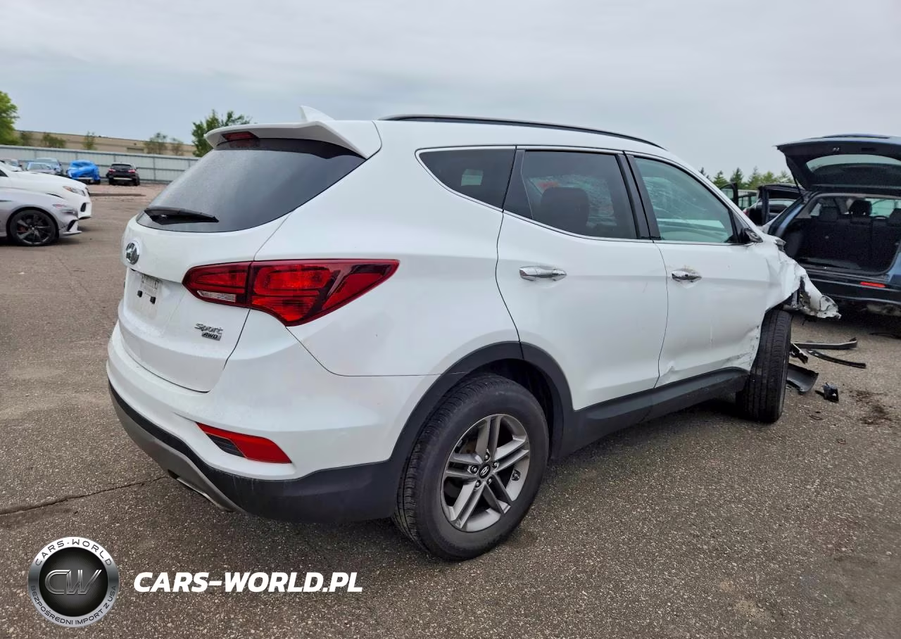 2017 Hyundai Santa Fe Sport 2.4L VIN:5NMZUDLB7HH008138 - 3