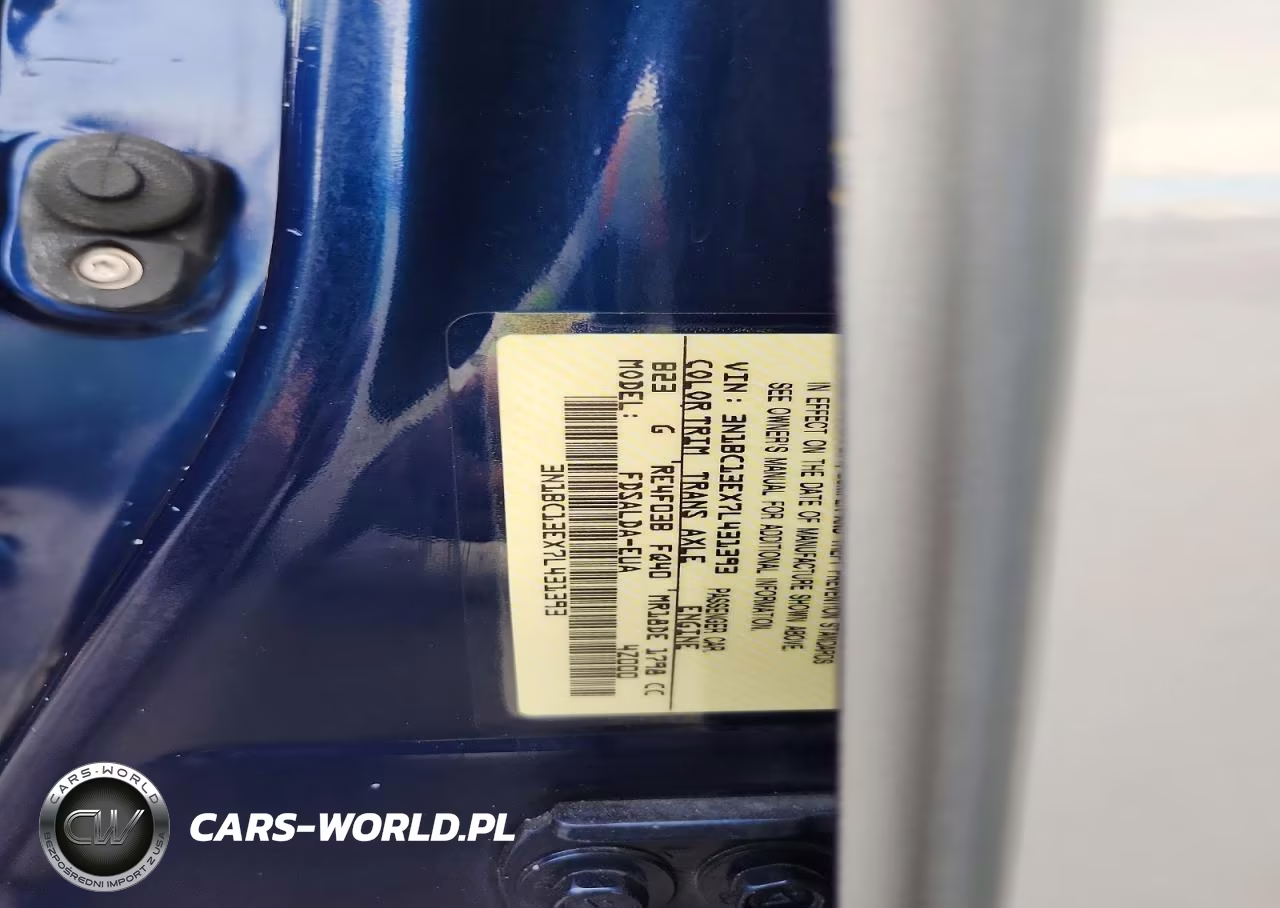 2007 Nissan Versa 1.8 S VIN:3N1BC13EX7L431393 - 12
