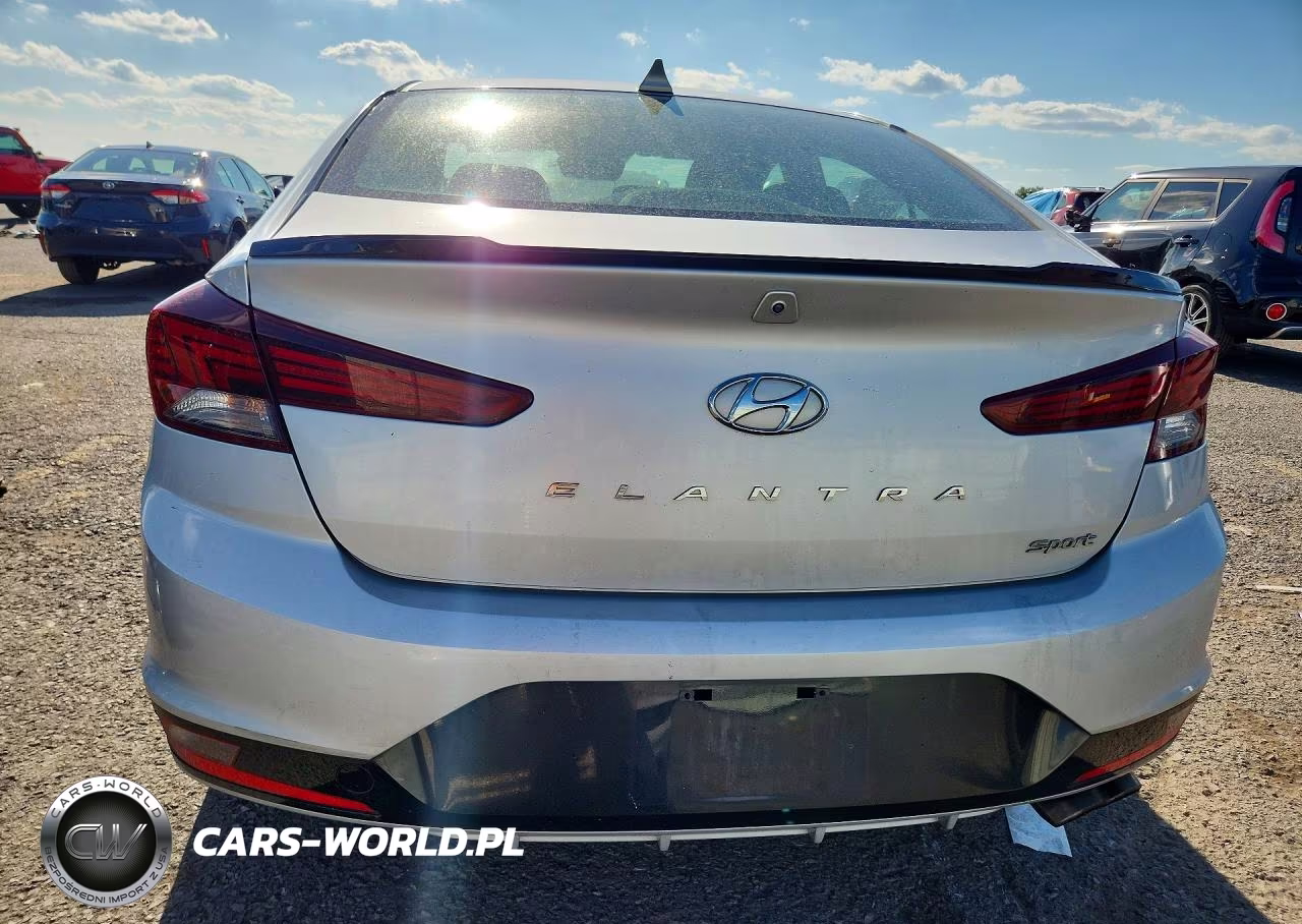 2019 Hyundai Elantra Sport VIN:KMHD04LB3KU887350 - 6