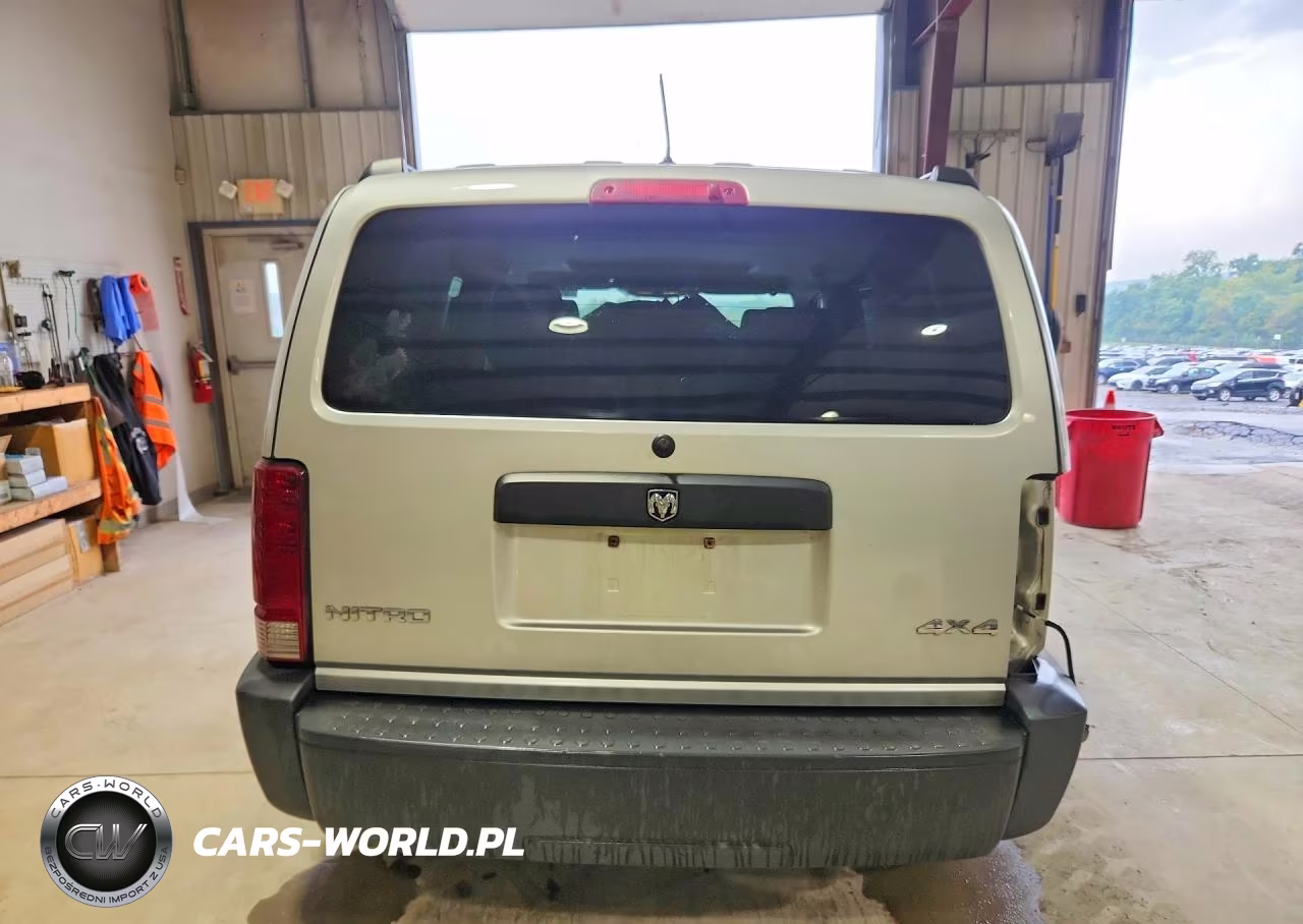 2007 Dodge Nitro Sxt VIN:1D8GU28K17W583918 - 6