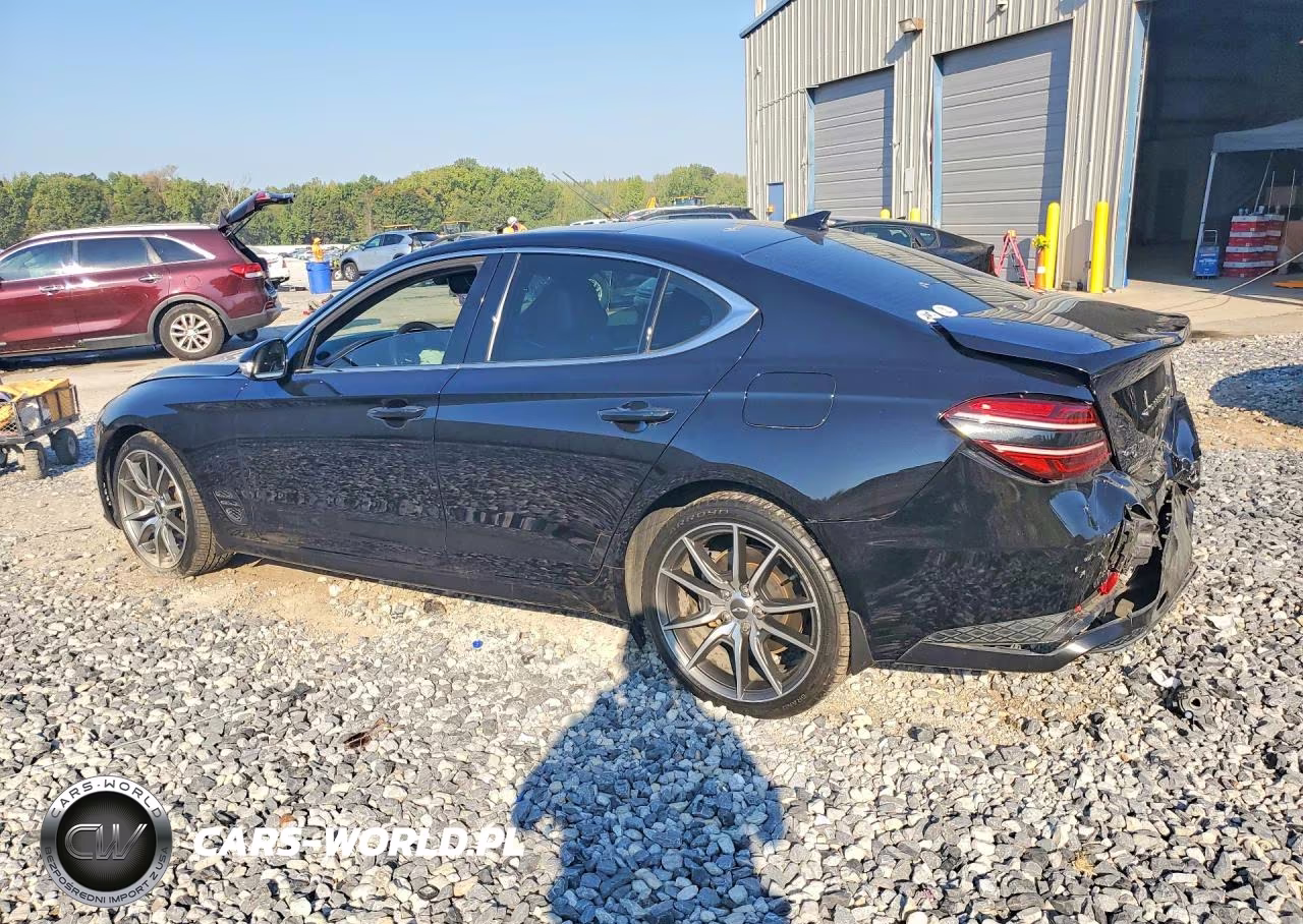2022 Genesis G70 2.0T VIN:KMTG34TA0NU087658 - 2
