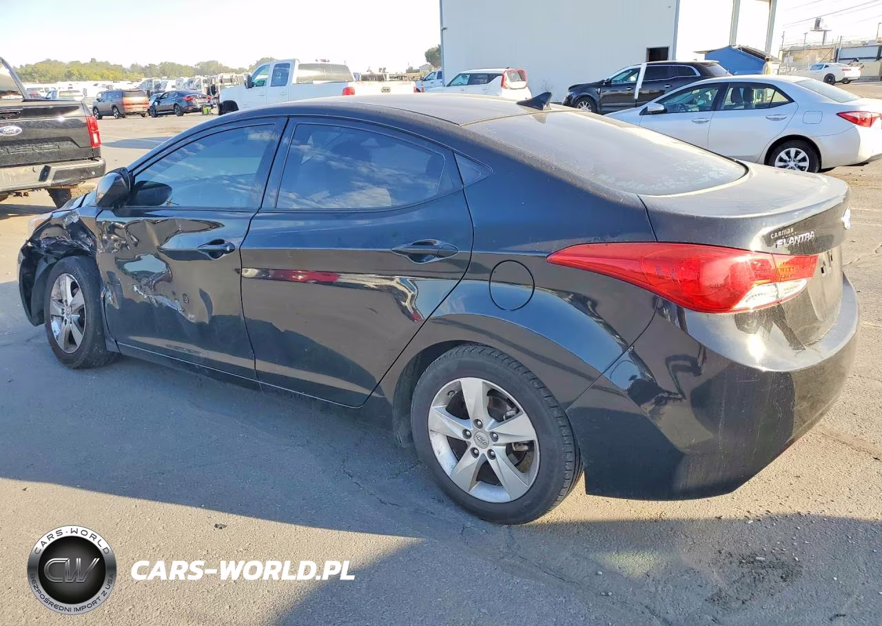 2013 Hyundai Elantra Gls VIN:5NPDH4AE4DH270143 - 2
