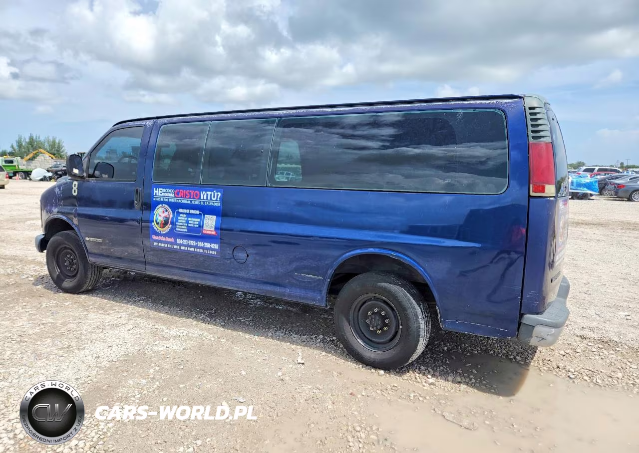 2002 Chevrolet Express G3500 VIN:1GAHG39RX21205820 - 2