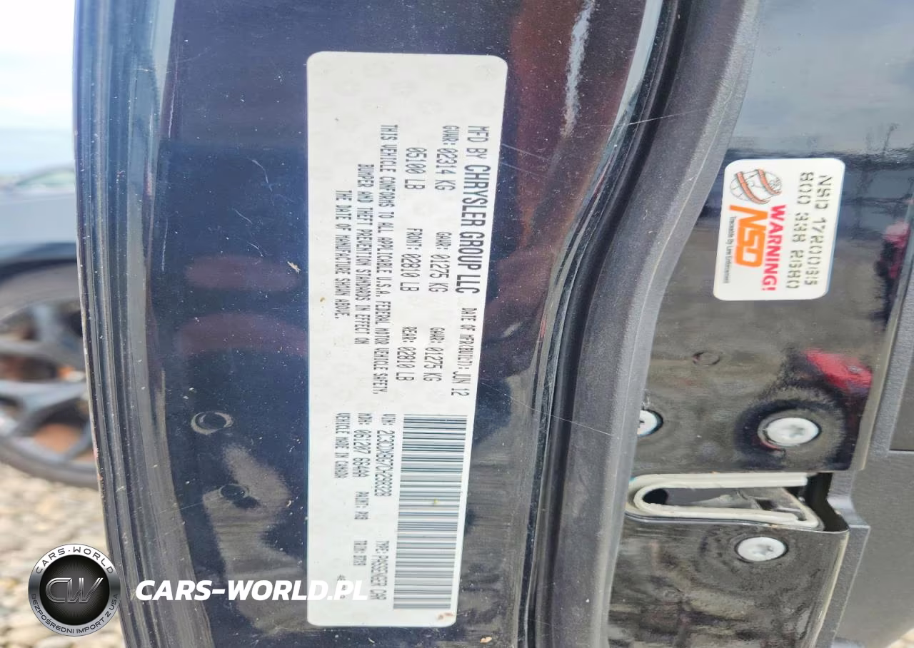 2012 Dodge Charger Se VIN:2C3CDXBG7CH298328 - 13