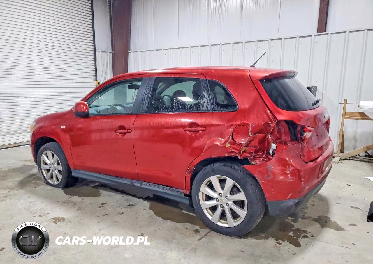 2014 Mitsubishi Outlander Sport Es VIN:4A4AR3AUXEE030395 - 2