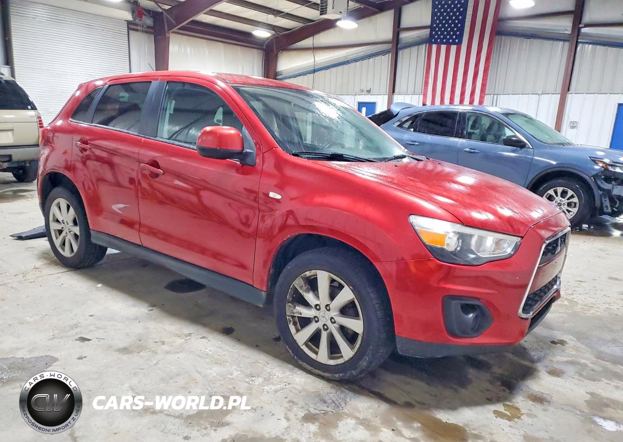 2014 Mitsubishi Outlander Sport Es VIN:4A4AR3AUXEE030395 - 4