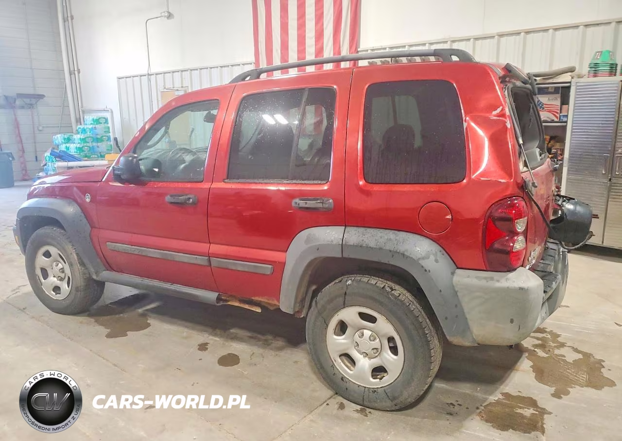 2007 Jeep Liberty Sport VIN:1J4GL48K67W647345 - 2