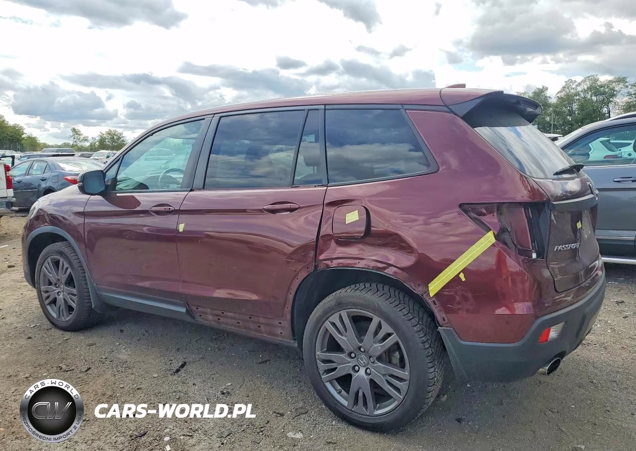 2019 Honda Passport Exl VIN:5FNYF8H59KB019330 - 2