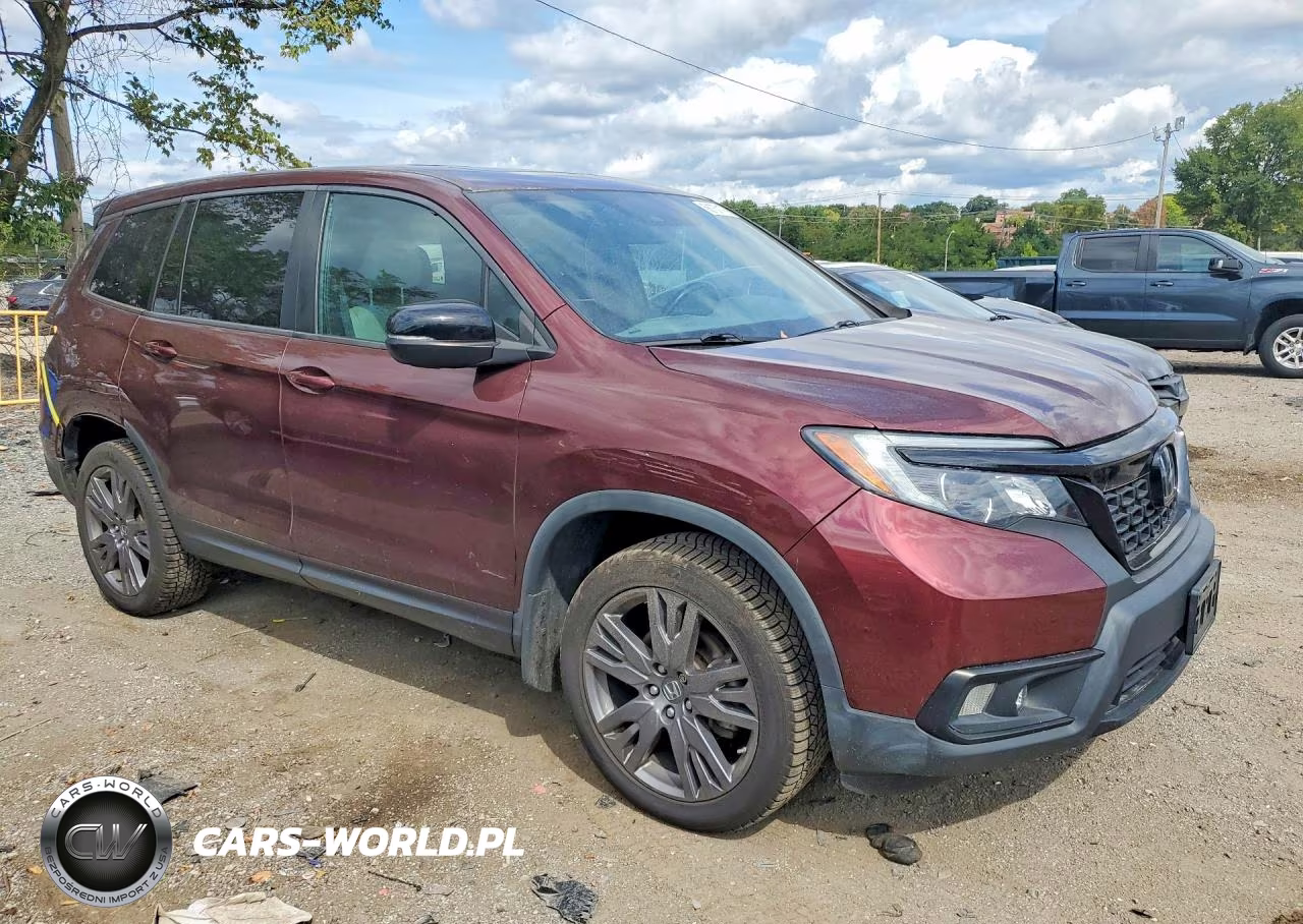 2019 Honda Passport Exl VIN:5FNYF8H59KB019330 - 4