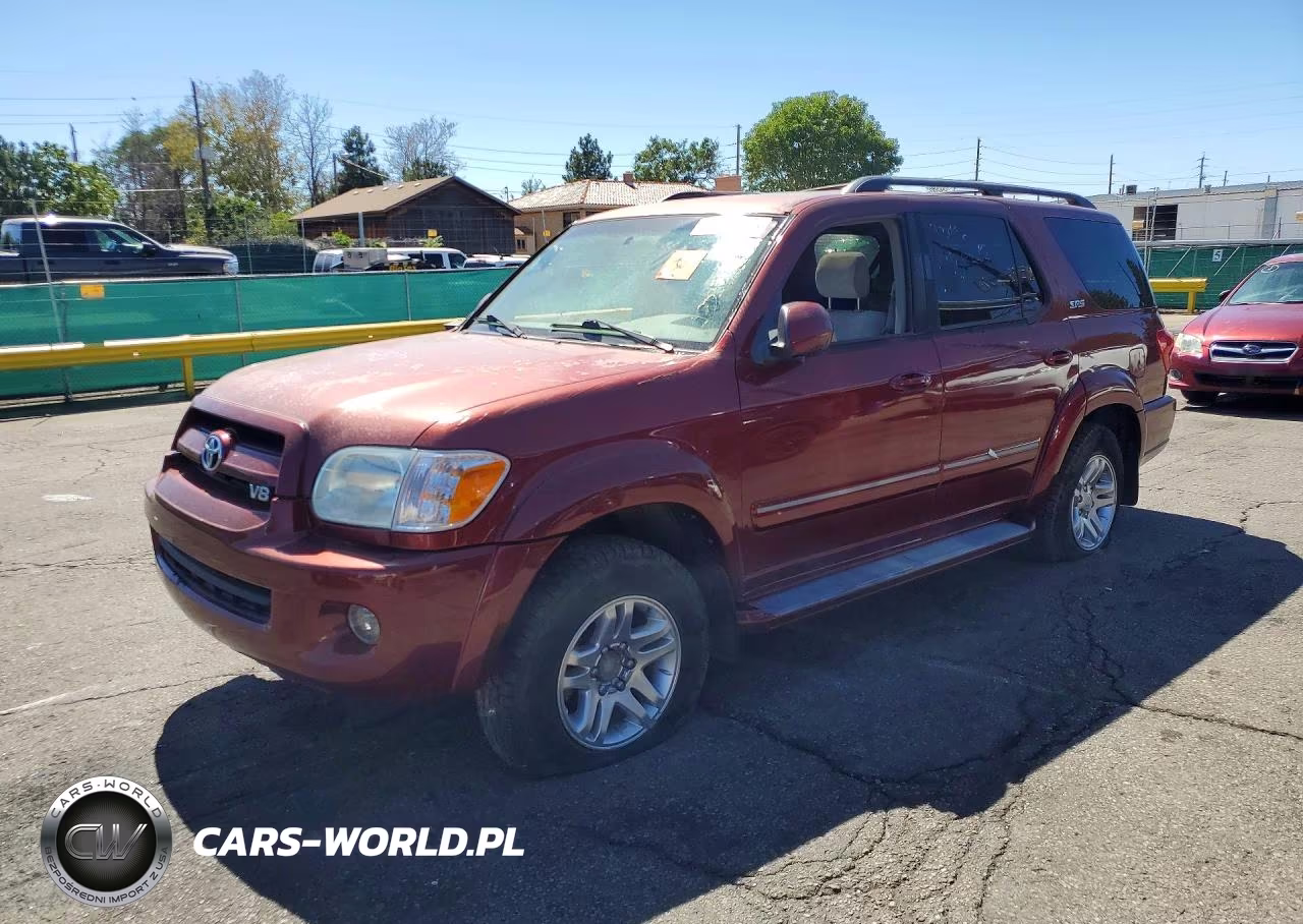 2007 Toyota Sequoia Sr5 VIN:5TDBT44A67S279987 - 1