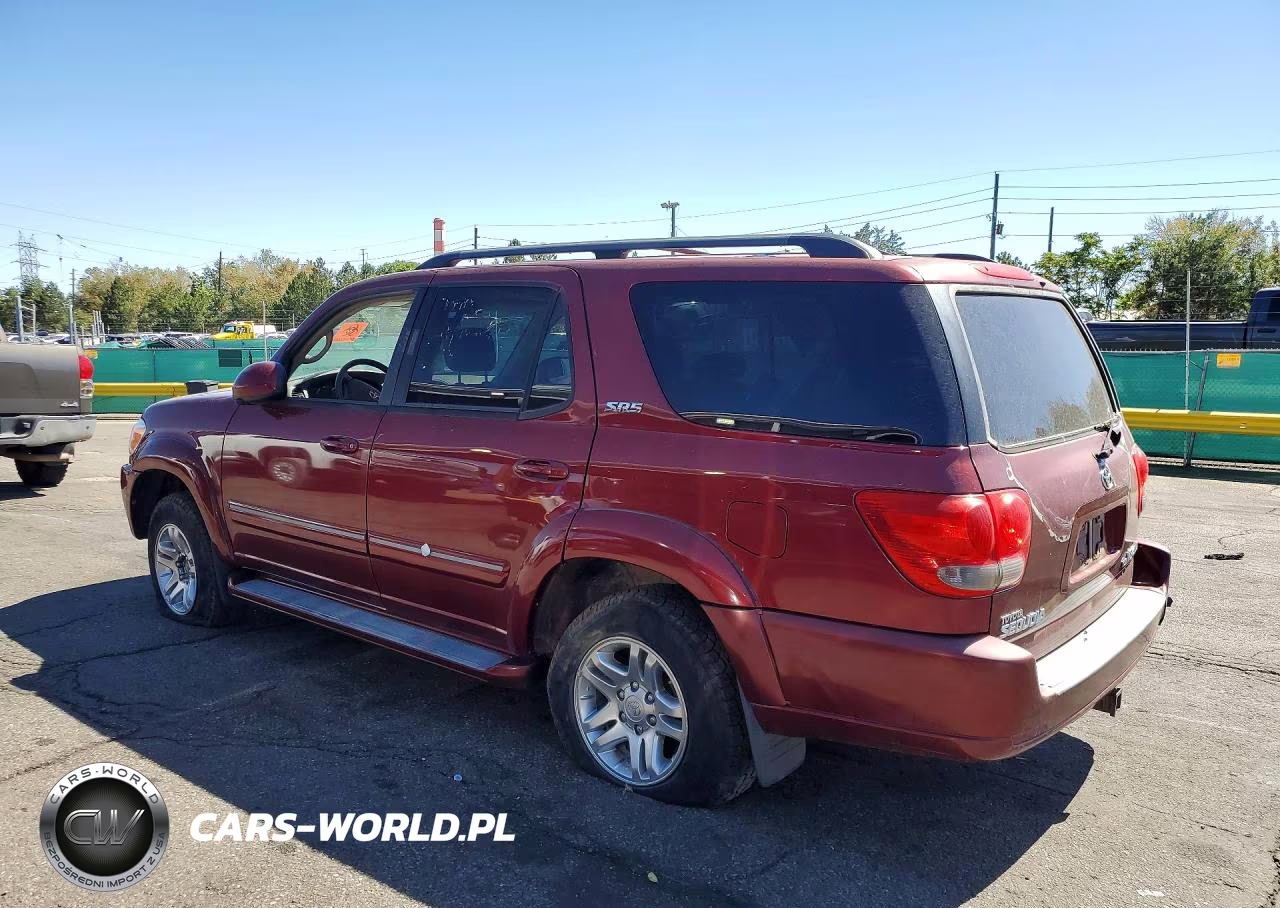 2007 Toyota Sequoia Sr5 VIN:5TDBT44A67S279987 - 2