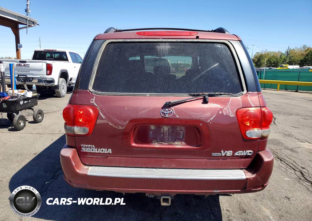 2007 Toyota Sequoia Sr5 VIN:5TDBT44A67S279987 - 6
