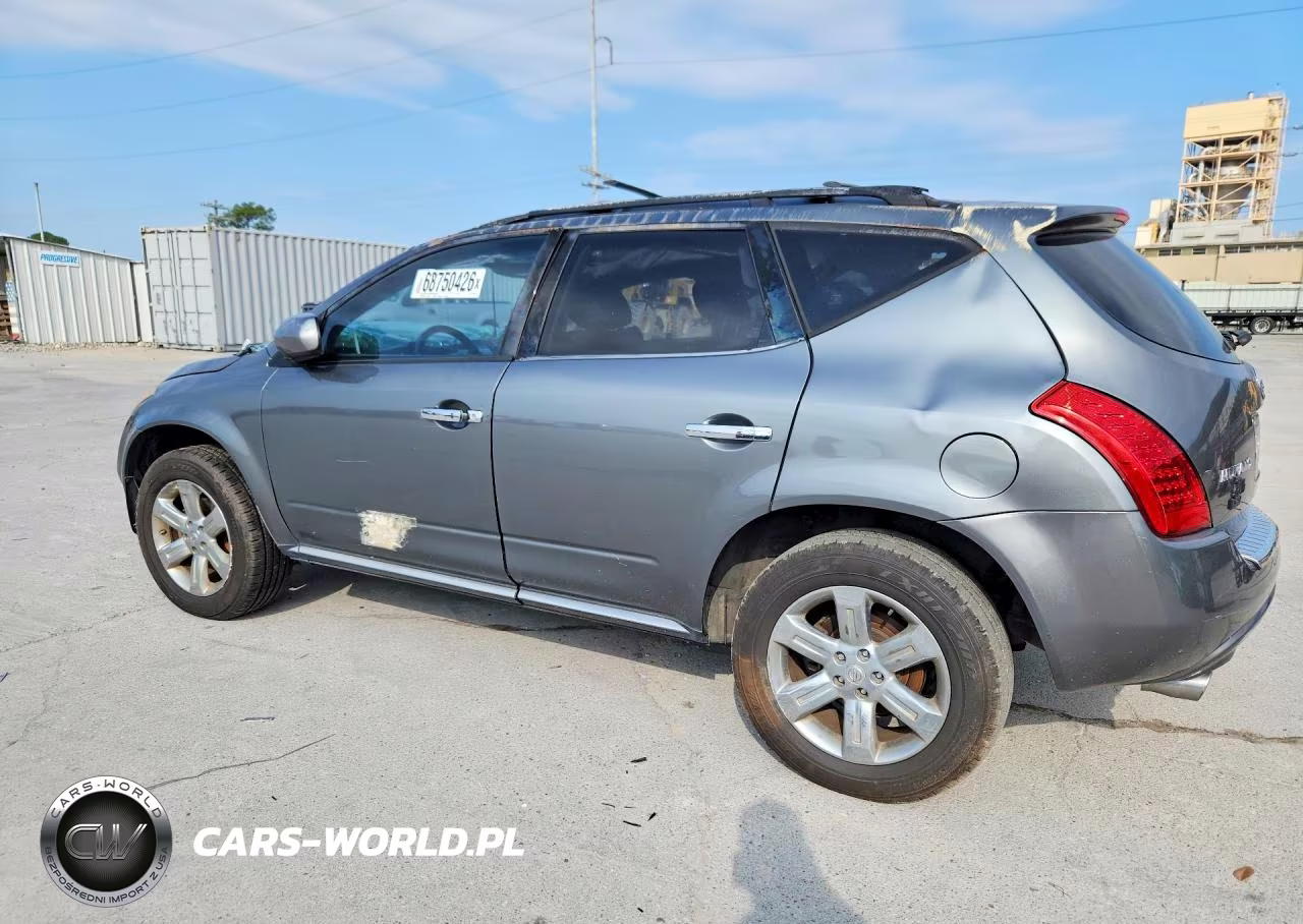 2007 Nissan Murano S VIN:JN8AZ08T57W515466 - 2
