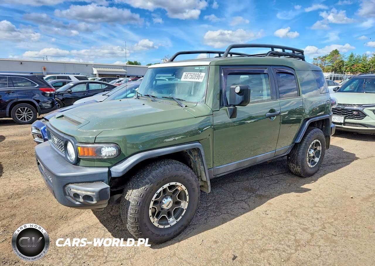 2011 Toyota Fj Cruiser Base VIN:JTEBU4BF6BK109295 - 1