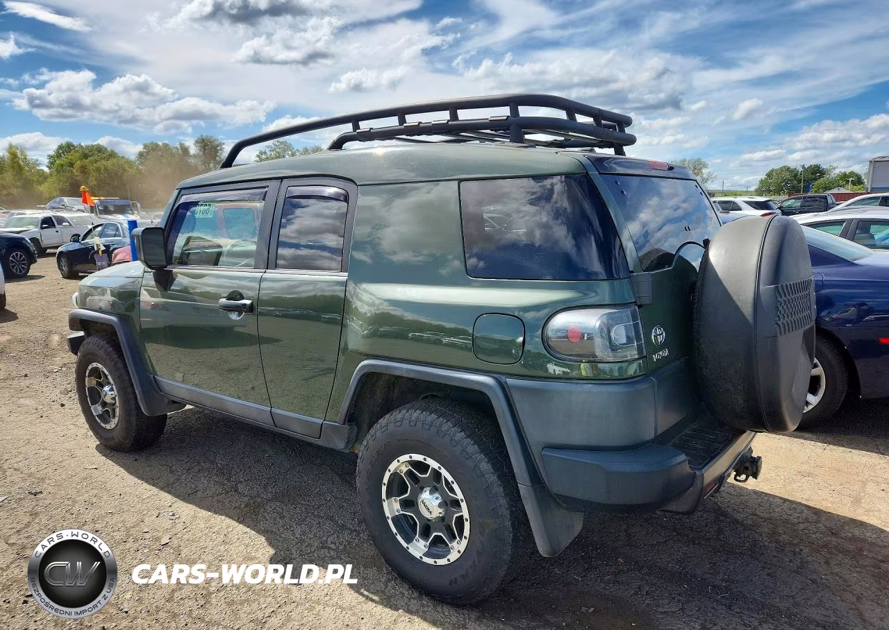 2011 Toyota Fj Cruiser Base VIN:JTEBU4BF6BK109295 - 2
